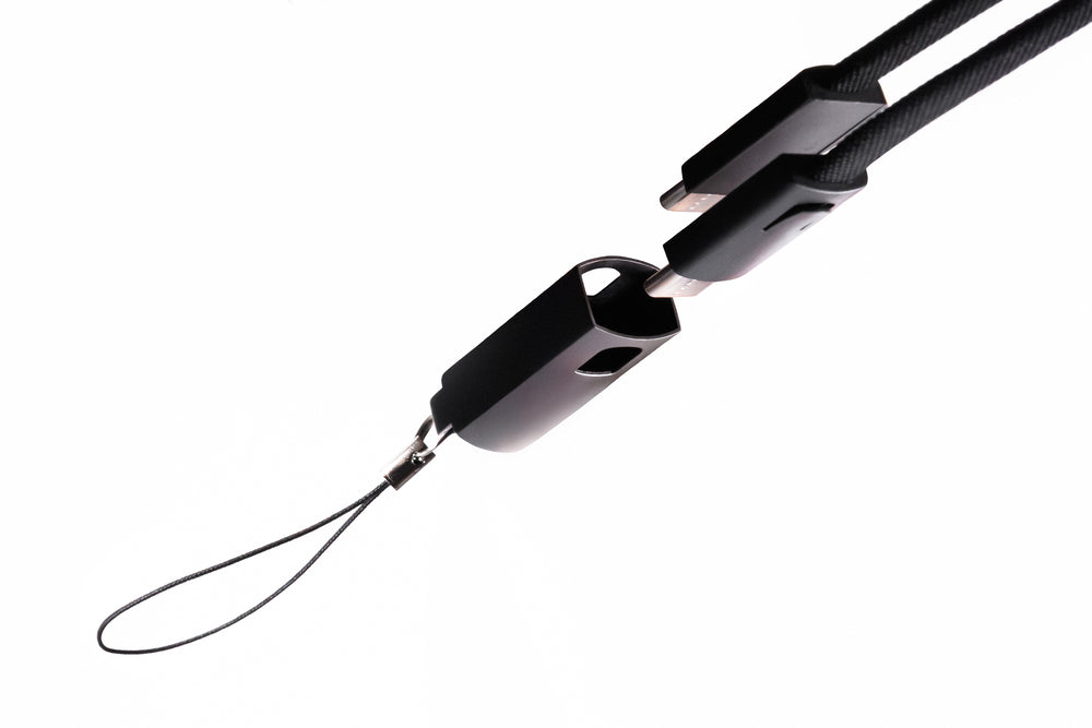 Dual-Function Camera Wrist Strap & USB-C Data Cable